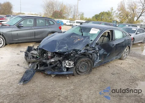 2019 Honda Civic Lx z USA, uszkodzony, nr VIN 2HGFC2F62KH586693